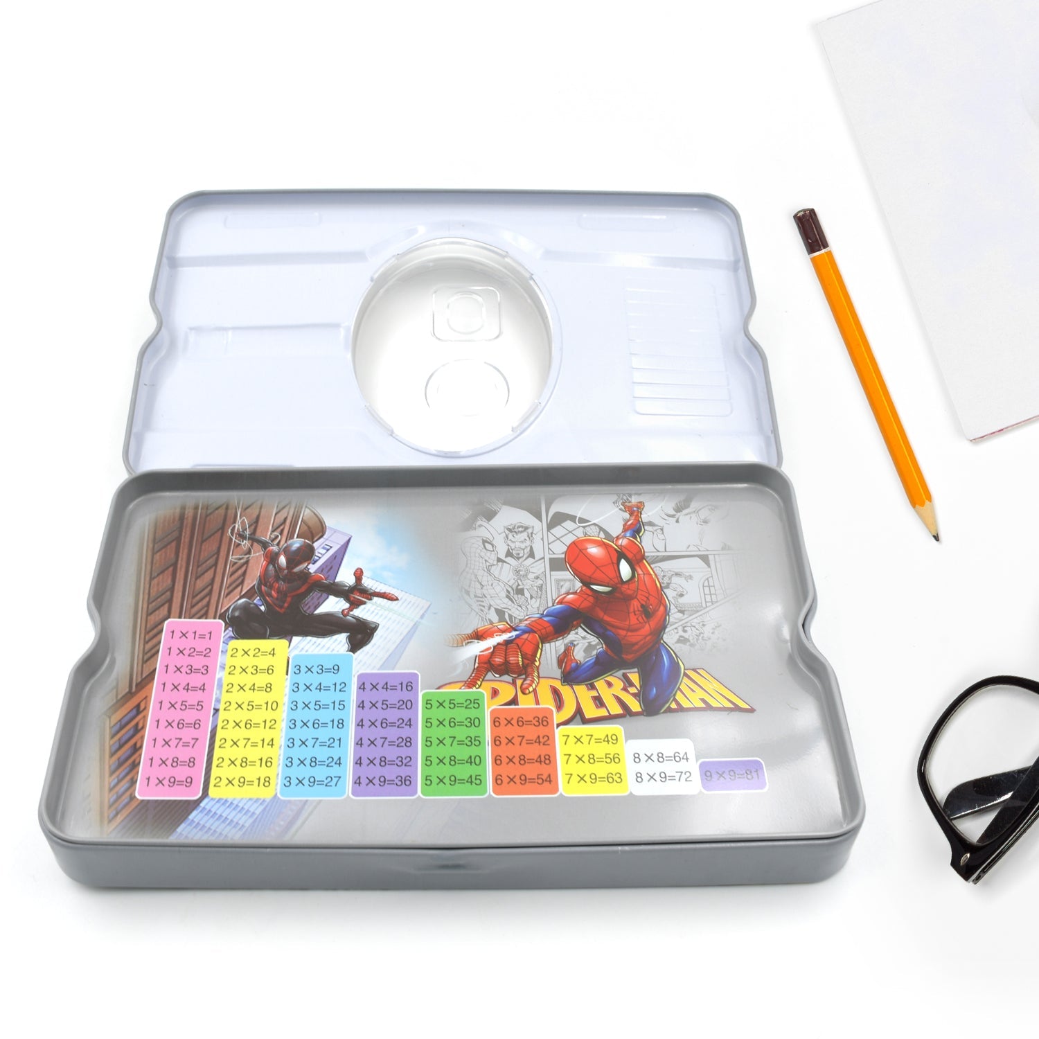 4137 Big Cartoon Printed Metal Compass Box, Pencil Case With Sharpner, Eraser, Pencil, Marker & Scale for Kids Stationery Compass Box, Stationery Gift for School Kids Compass, Pencil Box, Birthday Return Gift for Kids (6 Pc Set) 4137 Big Cartoon Printed Metal Compass Box, Pencil Case With Sharpner, Eraser, Pencil, Marker & Scale for Kids Stationery Compass Box, Stationery Gift for School Kids Compass, Pencil Box, Birthday Return Gift for Kids (6 Pc Set)